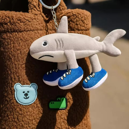 Italian Brainrot Al Tungtungtungsahur Keychain Animal Cartoon Soft Tralalelotralala Plush Keychain Stuffed PP Cotton